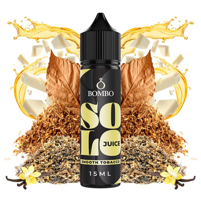 Příchuť Bombo Solo Juice SV 15ml Smooth Tobacco (Jemná tabáková směs)