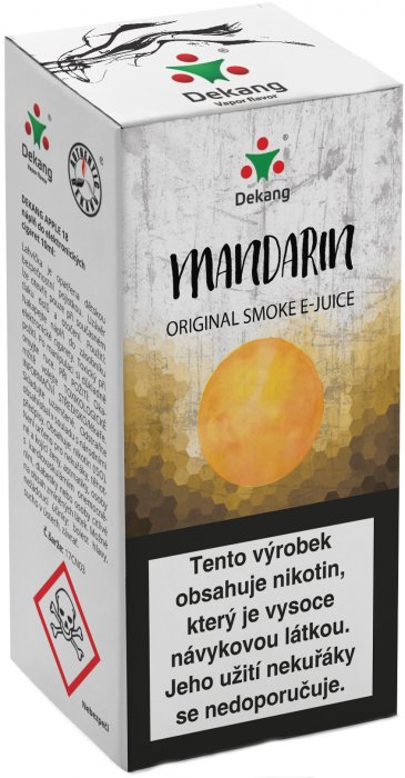 Liquid Dekang Mandarin (mandarinka) - 10ml - Nikotin: 11mg