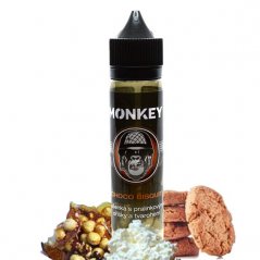 Příchuť Monkey - Choco Bisquit (sušenka s pralinkovými oříšky a tvarohem)