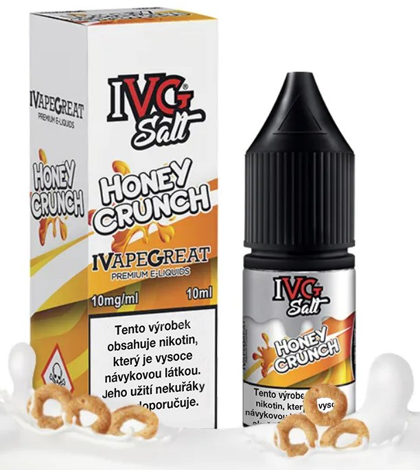 Liquid IVG SALT Honey Crunch 10ml - 10mg