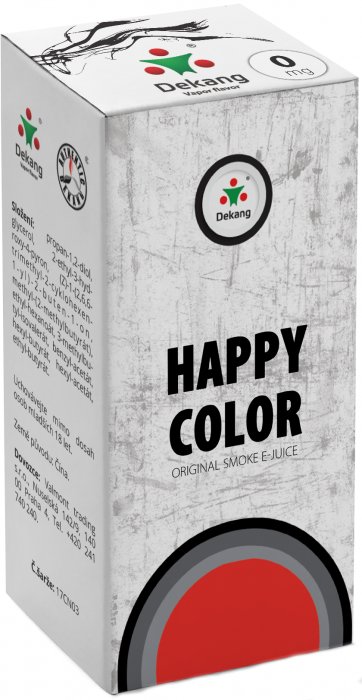 Liquid Dekang Happy color - 10ml - Nikotin: 0mg
