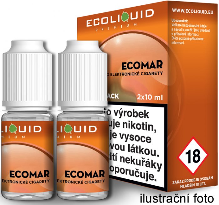 Liquid Ecoliquid Premium 2Pack ECOMAR - 2x10ml - Nikotin: 20mg