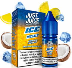 Liquid Just Juice SALT ICE Citron  Coconut 10ml - 20mg