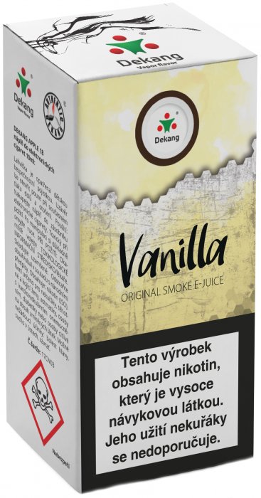 Liquid Dekang Vanilla (Vanilka) - 10ml - Nikotin: 6mg