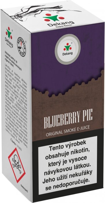 Liquid Dekang Blueberry Pie (Borůvkový koláč) - 10ml - Nikotin: 16mg