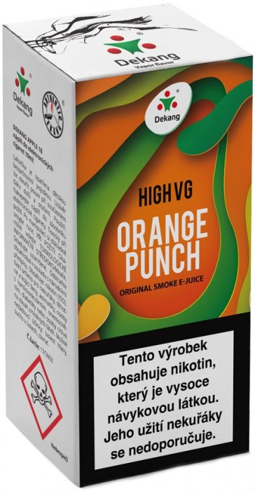 Liquid Dekang High VG Orange Punch   (Sladký pomeranč) - 10ml - Nikotin: 3mg