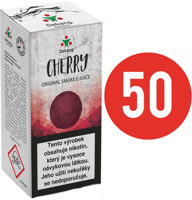 Liquid Dekang Fifty Cherry (Třešeň) - 10ml - Nikotin: 16mg
