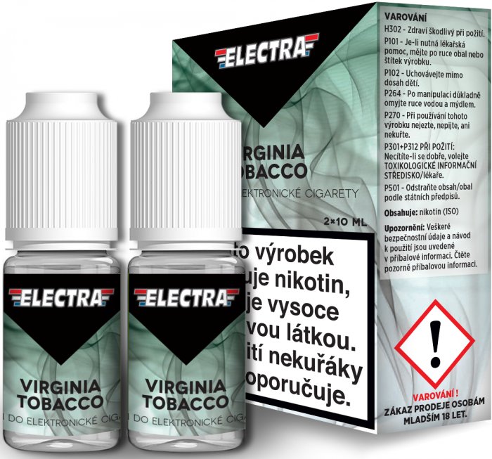 Liquid ELECTRA 2Pack Virginia Tobacco - 2x10ml - Nikotin: 6mg