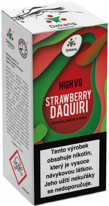 Liquid Dekang High VG Strawberry Daquiri    - 10ml - Nikotin: 3mg
