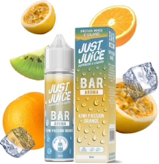 Příchuť Just Juice Bar Range SV 10ml Kiwi Passion Orange (Kiwi, marakuja a pomeranč)