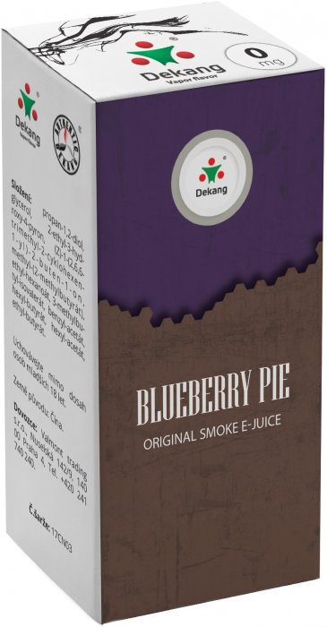 Liquid Dekang Blueberry Pie (Borůvkový koláč) - 10ml