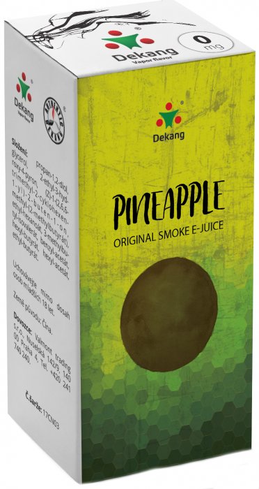 Liquid Dekang Pineapple (Ananas) - 10ml - Nikotin: 0mg