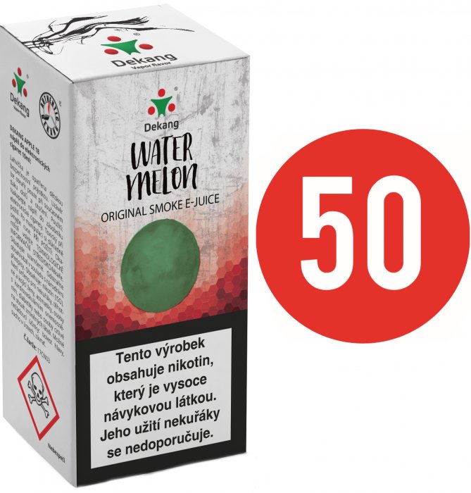 Liquid Dekang Fifty Watermelon (Vodní meloun) - 10ml - Nikotin: 3mg
