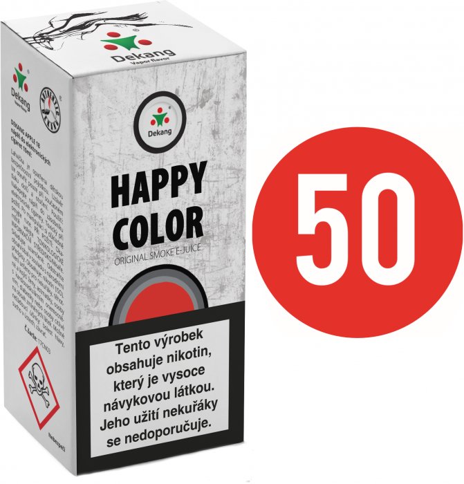 Liquid Dekang Fifty Happy Color - 10ml - Nikotin: 3mg