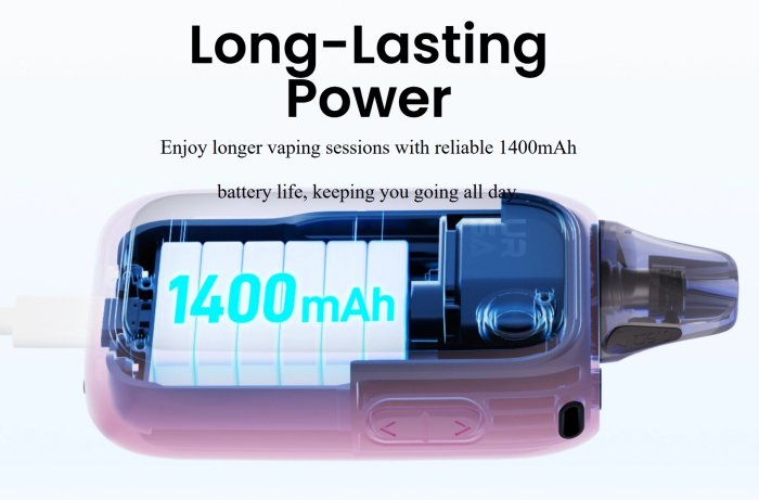 Lost Vape URSA EPOCH Pro Pod elektronická cigareta 1400mAh