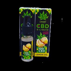 Euphoria CBD E-Liquid Lemon OG 10ml - 100mg CBD