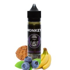 Příchuť Monkey - Monkey Cookie (sušenka s borůvkou a banány)