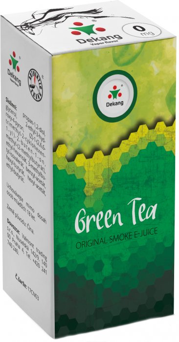 Liquid Dekang Green Tea (Zelený čaj) - 10ml - Nikotin: 0mg