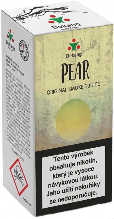 Liquid Dekang Pear (Hruška) - 10ml - Nikotin: 11mg