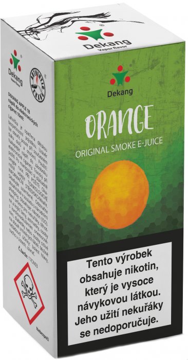 Liquid Dekang Orange (Pomeranč) - 10ml - Nikotin: 11mg