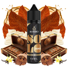 Příchuť Bombo Solo Juice SV 15ml Cubano Cream (Doutníkový tabák s krémem)