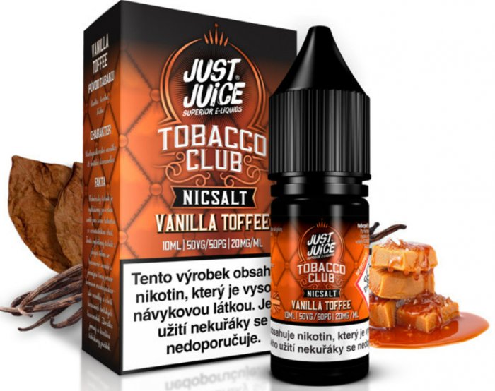 Liquid Just Juice SALT Tobacco Vanilla Toffee 10ml - 20mg