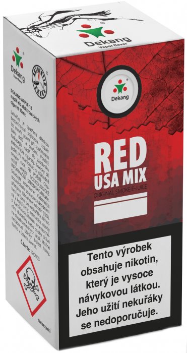 Liquid Dekang Red USA MIX - 10ml - Nikotin: 6mg