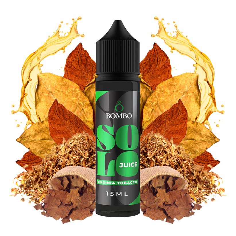 Příchuť Bombo Solo Juice S&V: Virginia Tobacco (Tabák Virginia)
