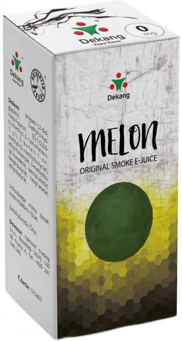 Liquid Dekang Melon (žlutý meloun) - 10ml - Nikotin: 0mg