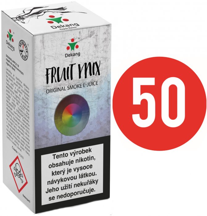 Liquid Dekang Fifty Fruit Mix (Ovocný mix) - 10ml - Nikotin: 16mg
