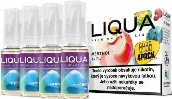 Liquid LIQUA Elements 4Pack Menthol 4x10ml