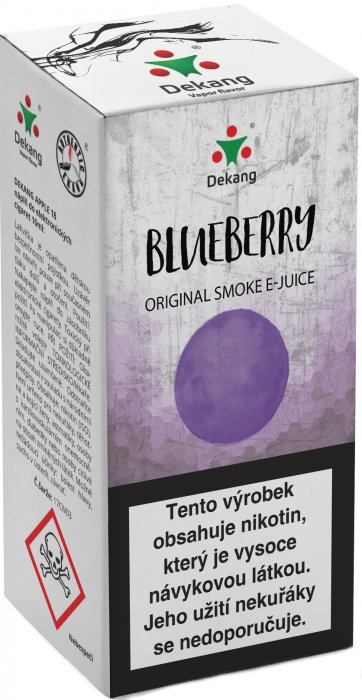 Liquid Dekang Blueberry (Borůvka) - 10ml - Nikotin: 6mg