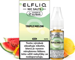 Liquid ELFLIQ Nic SALT Triple Melon 10ml