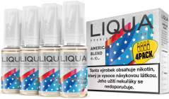 Liquid LIQUA Elements 4Pack American Blend 4x10ml- (Americký míchaný tabák)