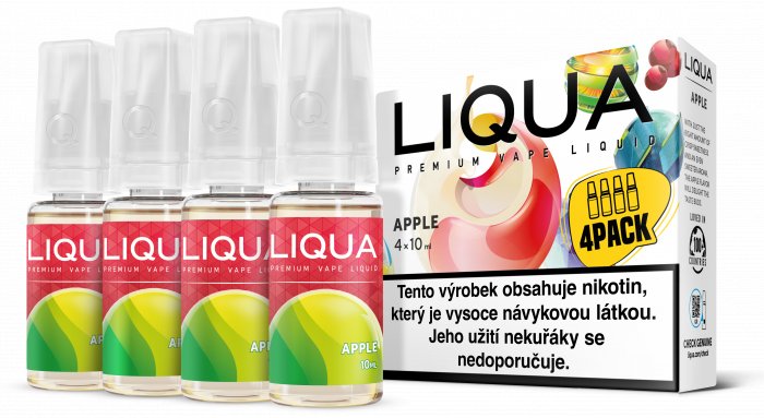 Liquid LIQUA Elements 4Pack Apple 4x10ml(jablko)