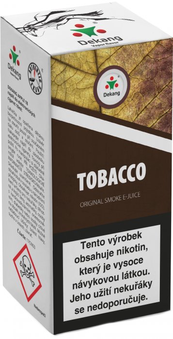 Liquid Dekang Tobacco (tabák) - 10ml - Nikotin: 11mg