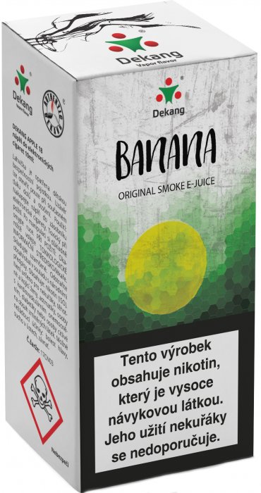 Liquid Dekang Banana (banán) - 10ml - Nikotin: 16mg