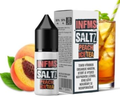 Liquid Infamous Saltz Peach Ice Tea 10ml - 20mg