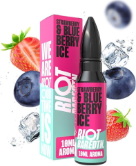 Příchuť Riot BAR EDTN S&V 10ml Strawberry Blueberry Ice (Ledová jahoda borůvka)