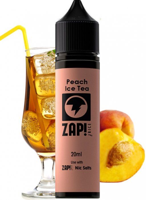 Příchuť ZAP! Juice Shake and Vape ZAP 20ml - Peach Ice Tea