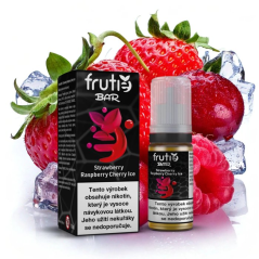 Liquid Frutie BAR Juice - Chladivá jahoda, malina, třešeň (Strawberry Raspberry Cherry Ice) 10ml