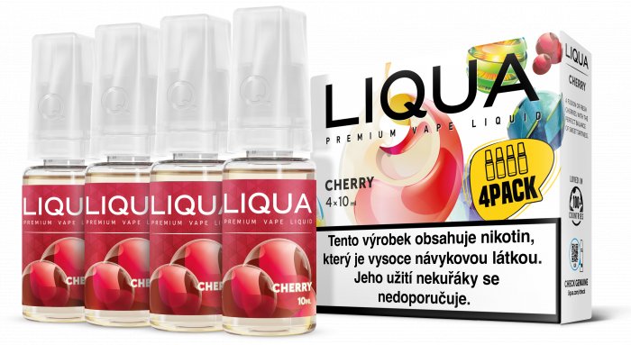Liquid LIQUA Elements 4Pack Cherry 4x10ml(třešeň)