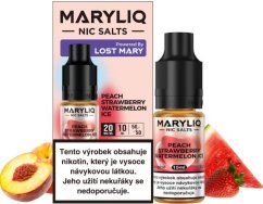 Liquid MARYLIQ Nic SALT Peach Strawberry Watermelon Ice 10ml - 20mg