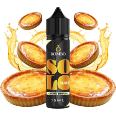 Příchuť Bombo Solo Juice SV 15ml Creme Brulee (Tradiční Creme Brulee)