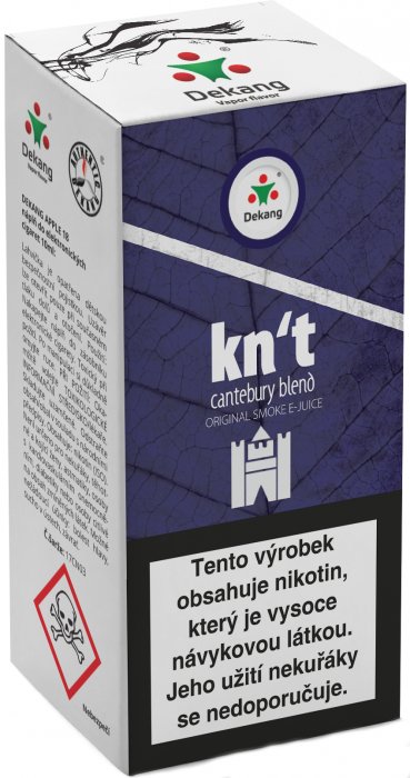 Liquid Dekang Kn´t - cantebury blend - 10ml - Nikotin: 18mg