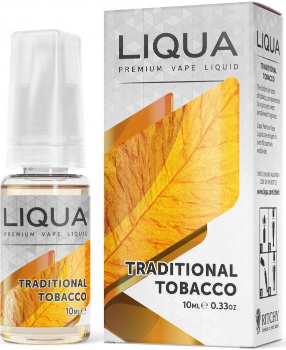 LIQUA Elements Traditional Tobacco 10ml (Tradiční tabák) - Nikotin: 12mg