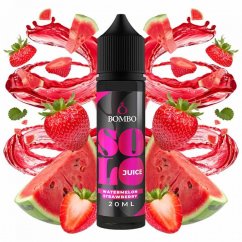 Bombo - Solo Juice - S&V - Watermelon Strawberry (Meloun a jahoda) - 20ml