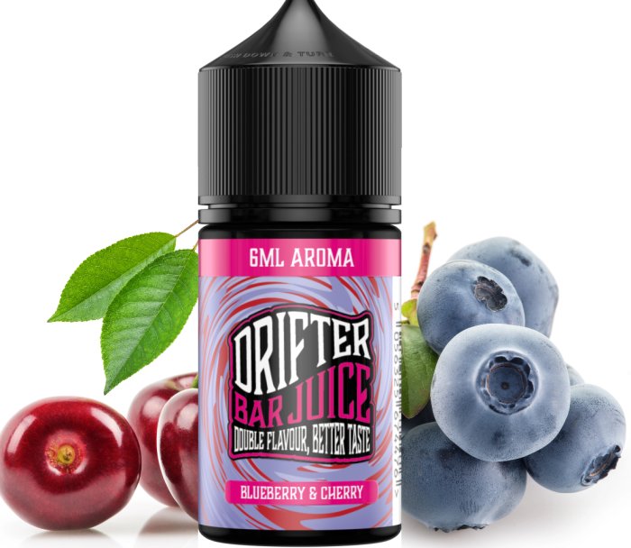 Příchuť Drifter Bar Juice SV 6ml Blueberry Cherry