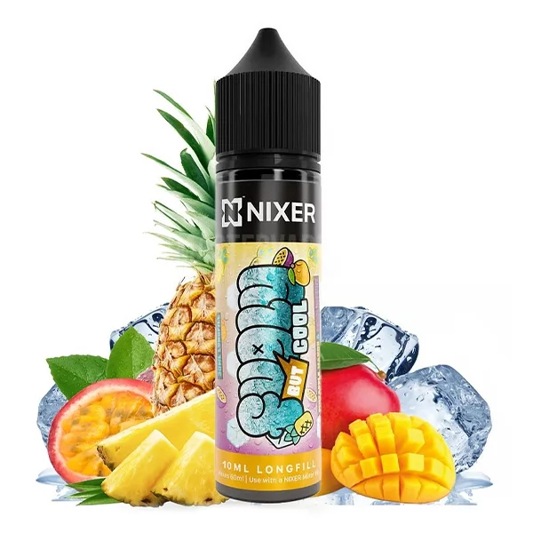 Nixer Fugly But Cool - S&V - Pineapple, Mango & Passionfruit - 10ml Ananas, Mango, Marakuja, Chladivá složka (ICE)