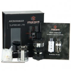 Steam Crave Aromamizer Supreme Lite RDTA - 2ml+5ml, Černý